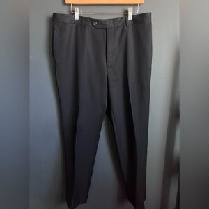 Tommy Hilfiger Dress Pants – 36x30 – 100% Wool – Black